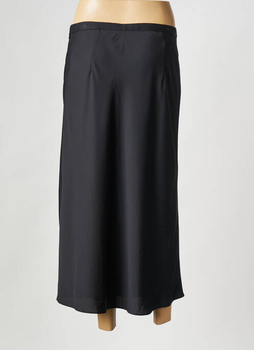 Jupe mi-longue noir CALVIN KLEIN femme