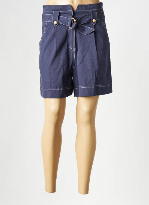 Short bleu GRACE & MILA pour femme