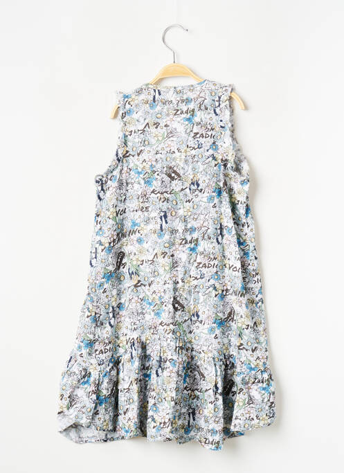 Robe courte bleu ZADIG & VOLTAIRE pour fille