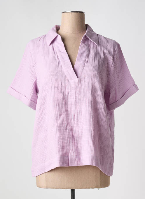Polo violet B.YOUNG pour femme