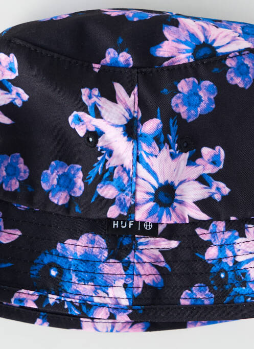 Chapeau noir HUF pour unisexe