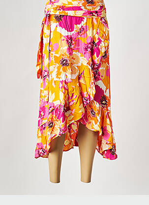 Jupe longue jaune Y.A.S pour femme