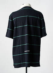 Polo noir ELEMENT pour homme seconde vue