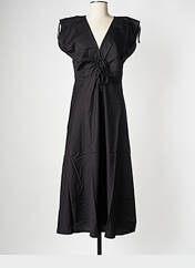 Robe longue noir THINKING MU pour femme seconde vue