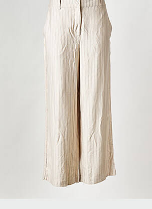 Pantalon large beige Y.A.S femme