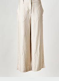 Pantalon large beige Y.A.S femme