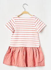 Robe mi-longue blanc PETIT BATEAU pour fille seconde vue
