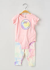 Ensemble pantalon rose NIKE pour fille seconde vue