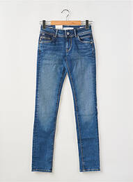 Jeans coupe droite bleu PEPE JEANS femme