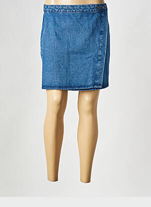 Mini-jupe bleu NOISY MAY femme