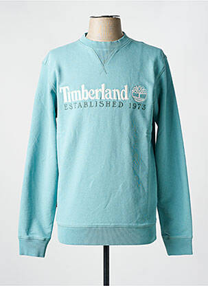Sweat-shirt col rond bleu TIMBERLAND homme