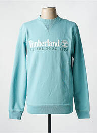 Sweat-shirt col rond bleu TIMBERLAND homme
