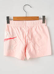 Short rose NIKE pour fille seconde vue