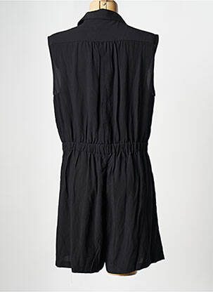 Combishort col v noir SEE U SOON femme