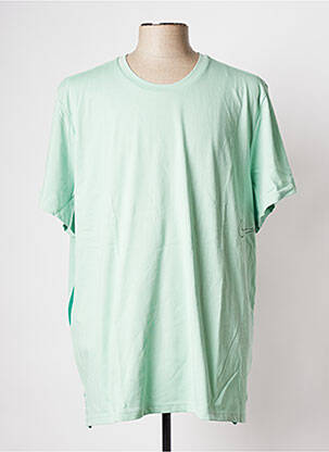 T-shirt col rond vert NIKE homme
