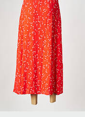 Jupe longue rouge JOLIE JOLIE PAR PETITE MENDIGOTE pour femme seconde vue