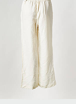 Pantalon droit blanc KNOWLEDGE COTTON APPAREL femme