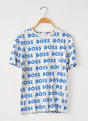 T-shirt blanc HUGO BOSS pour garçon seconde vue