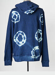 Sweat-shirt à capuche bleu ELEMENT pour homme seconde vue