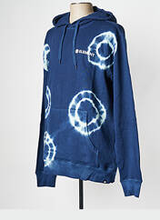 Sweat-shirt à capuche bleu ELEMENT pour homme seconde vue