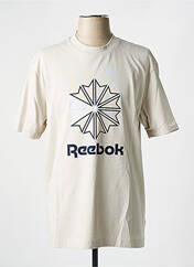 T-shirt blanc REEBOK pour homme seconde vue