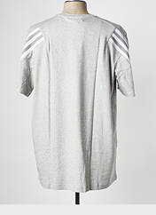 T-shirt gris ADIDAS pour homme seconde vue