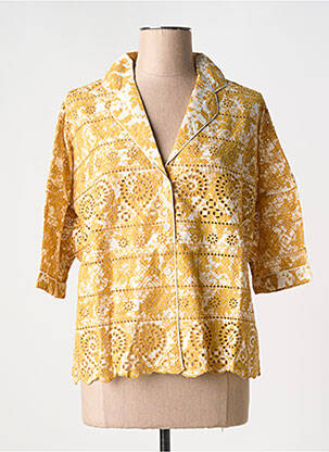 Chemisier jaune STELLA FOREST femme