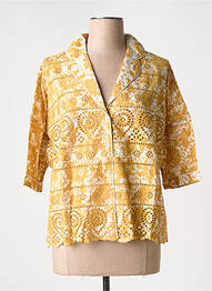 Chemisier jaune STELLA FOREST femme