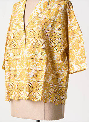 Chemisier jaune STELLA FOREST femme