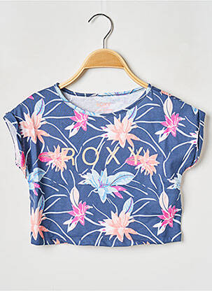 T-shirt col rond multicolore ROXY fille