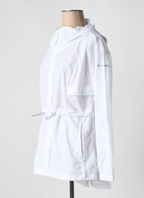 Imperméable blanc COLUMBIA femme