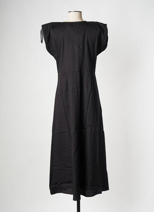 Robe longue noir THINKING MU pour femme