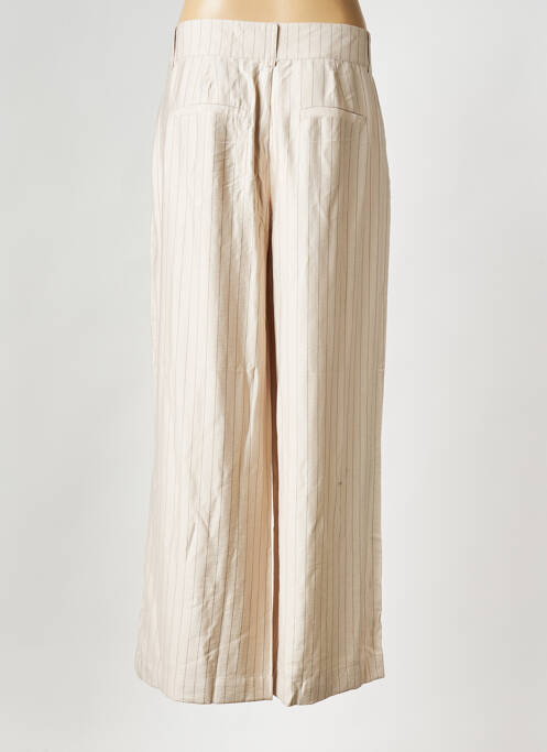 Pantalon large beige Y.A.S pour femme