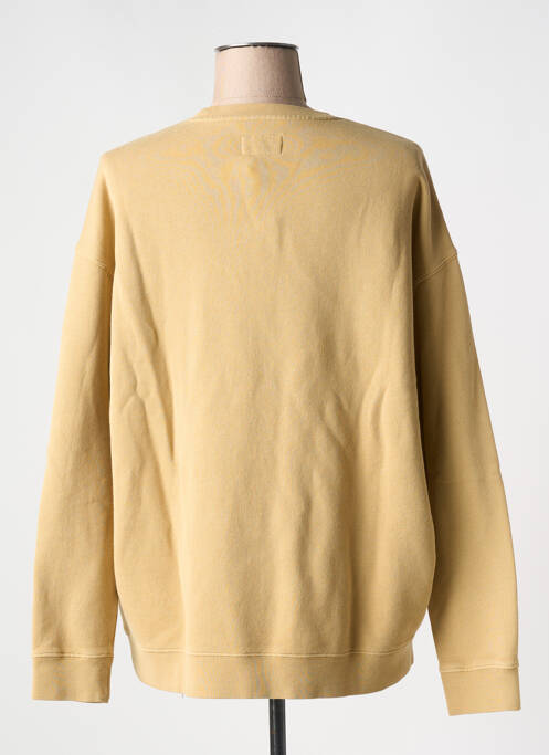 Sweat-shirt beige NUDIE JEANS CO pour femme