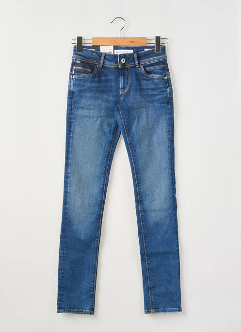 Jeans coupe droite bleu PEPE JEANS pour femme
