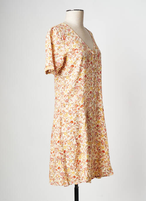 Robe courte orange OBJECT pour femme