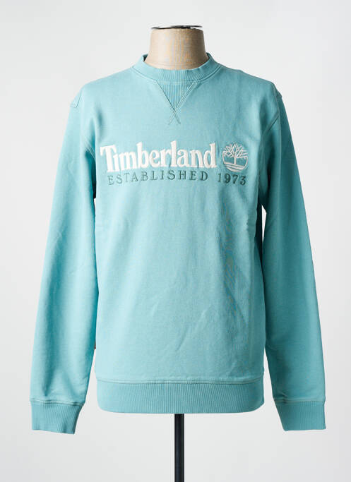 Sweat-shirt bleu TIMBERLAND pour homme