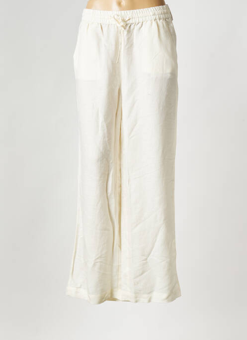 Pantalon droit blanc KNOWLEDGE COTTON APPAREL pour femme