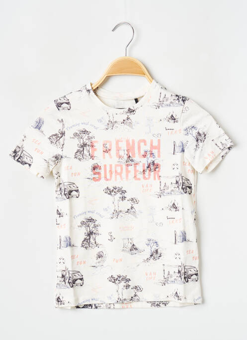 T-shirt blanc IKKS JUNIOR pour garçon