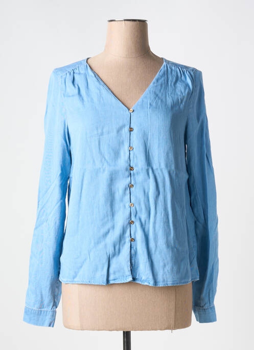 Top bleu VILA pour femme