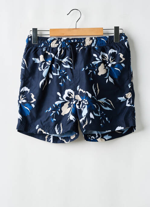 Short de bain bleu SELECTED pour homme