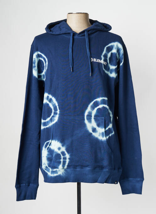 Sweat-shirt à capuche bleu ELEMENT pour homme