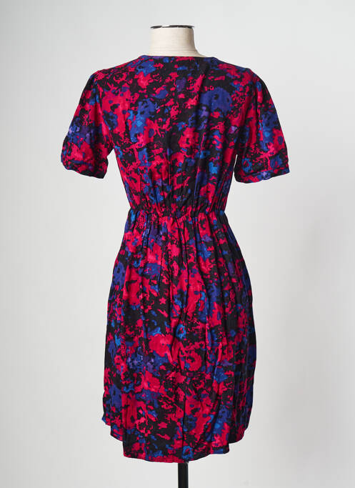 Robe courte rose PIECES pour femme