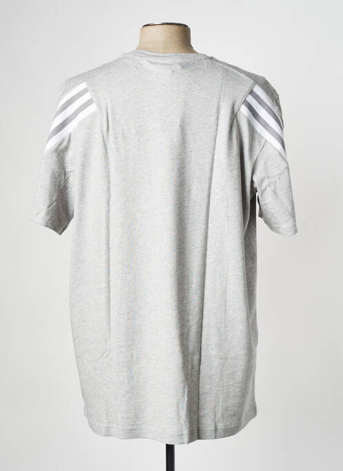 T-shirt gris ADIDAS homme