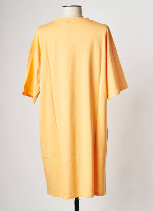 Robe courte orange NA-KD femme