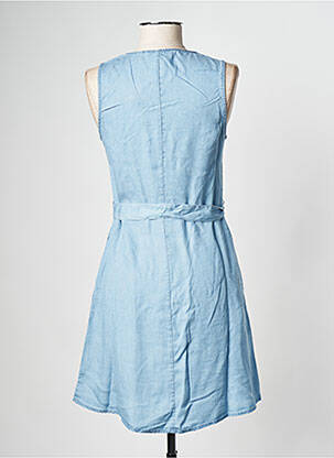 Robe courte col v bleu VERO MODA femme