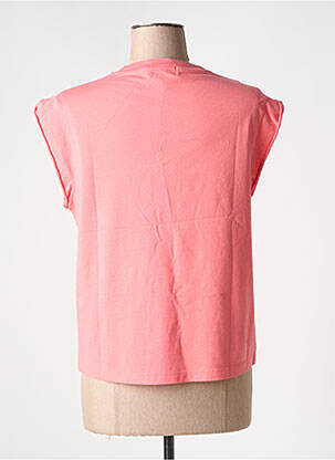 Top col rond rose MAISON LABICHE femme