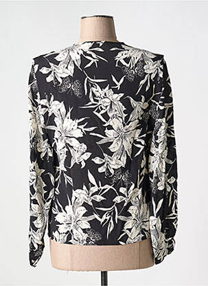 Top col v noir IKKS femme