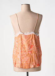Débardeur orange SEE U SOON pour femme seconde vue