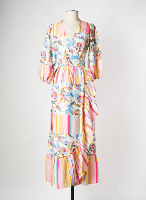 Robe longue beige Y.A.S pour femme